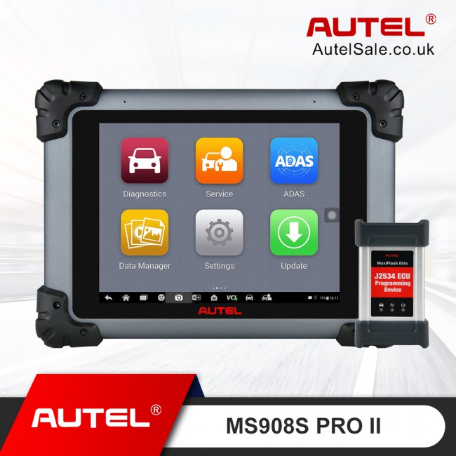 2024 Autel MaxiSys MS908S Pro II with J2534 ECU Programming Coding Active Tests 40+ Special Reset Services Upgraded of MS908S Pro