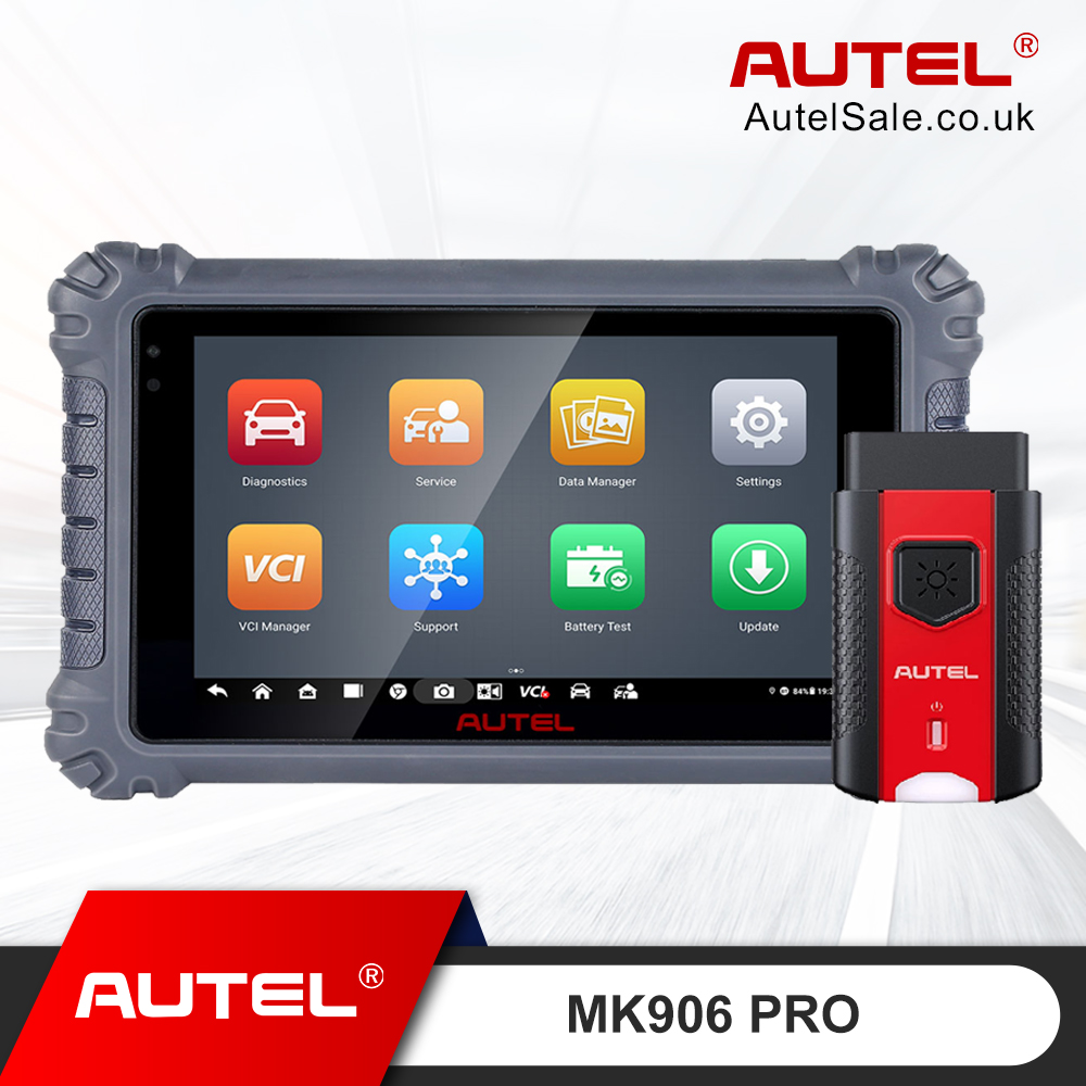 2023 Autel MaxiCOM MK906 PRO Scanner Upgraded of MS906 Pro/MK906BT Diagnostic  Tool with ECU Coding